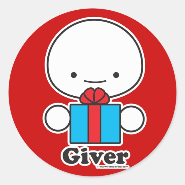 Giver Sticker Sheet (more sizes) (Front)