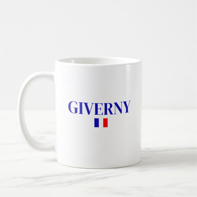 GIVERNY France Coffee Mug (Left)