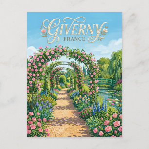 Giverny France Postcard