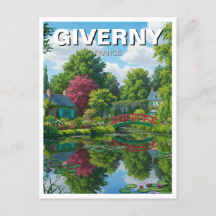 Giverny France Travel Postcard