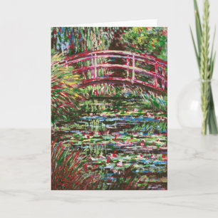 Giverny in Red - Thank You Card