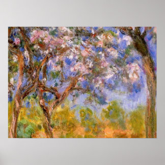 Giverny in Springtime Poster