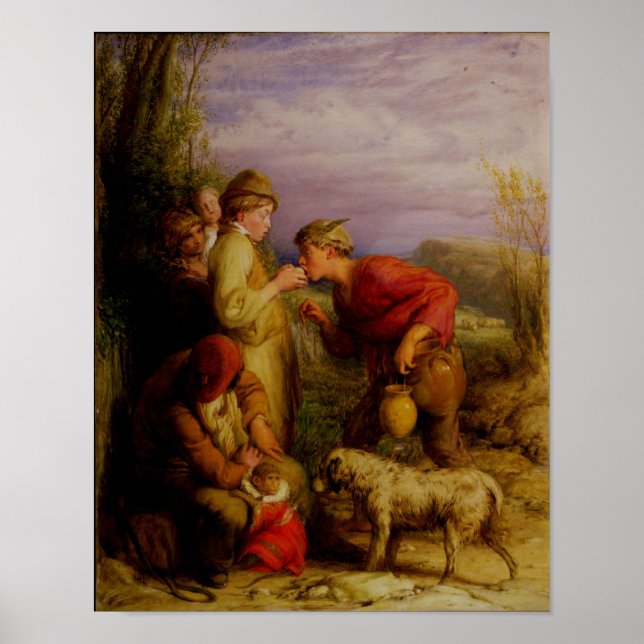 Giving a bite poster (Front)