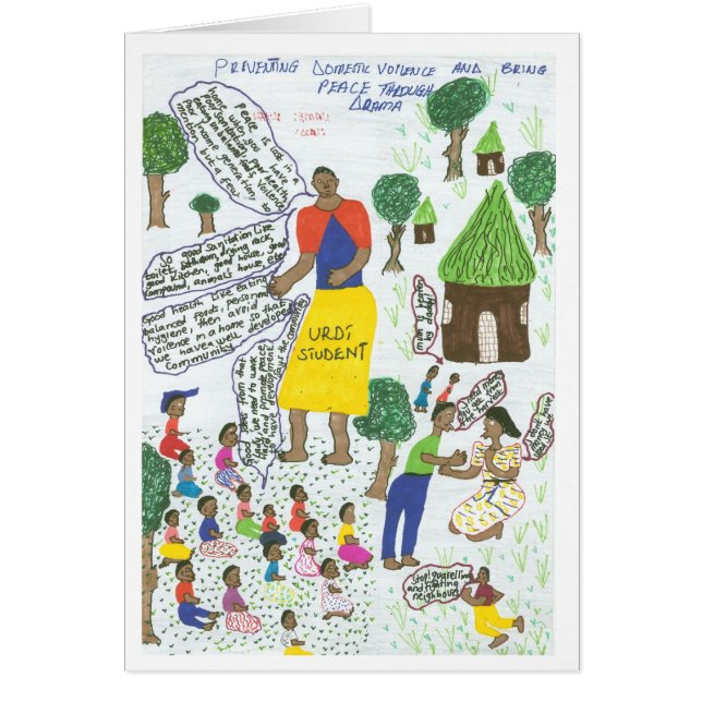 Giving Plays about Domestic Violence (Front)