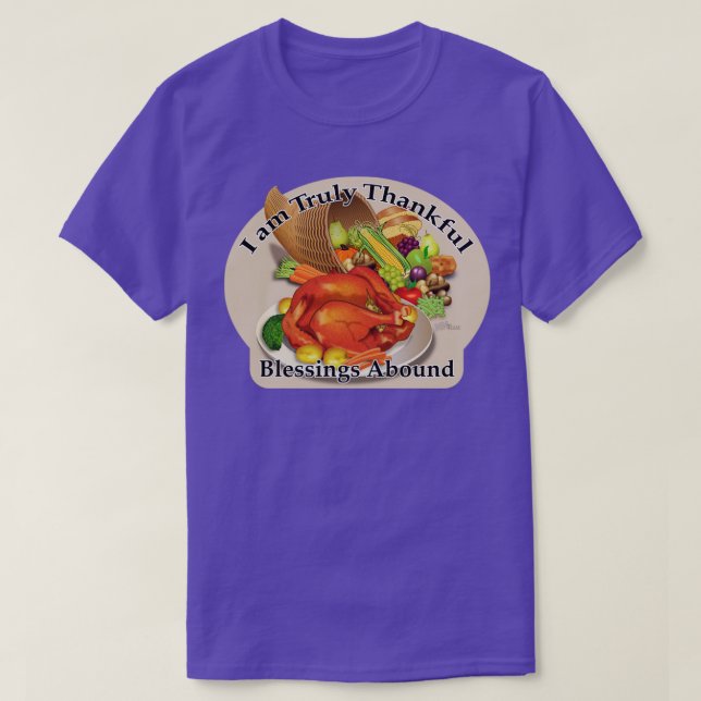 Giving Thanks T-Shirt (Design Front)