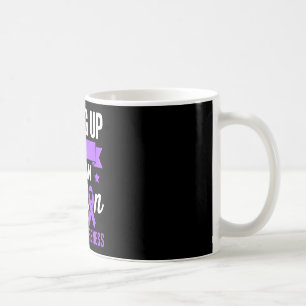Giving up is not an option lupus awareness fighter coffee mug