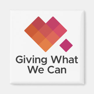 Giving What We Can Logo Centred Magnet