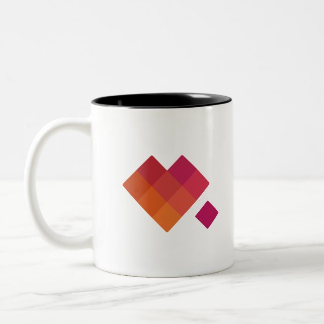 Giving What We Can Logomark Two-Tone Coffee Mug (Left)