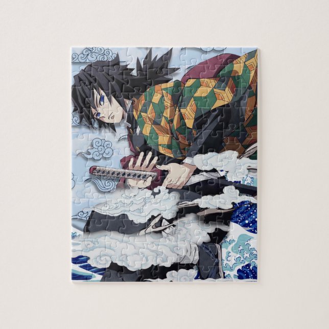 Giyu Tomioka Jigsaw Puzzle (Vertical)