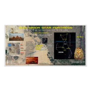 Giza Orion Fortress Poster