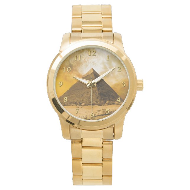 GIZA PYRAMID “SUNSET FOR A KING” WATCH (Front)