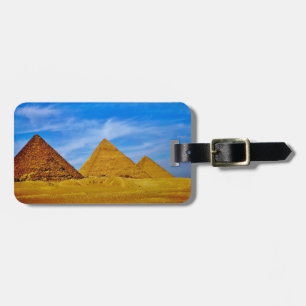 Giza Pyramids Luggage Tag