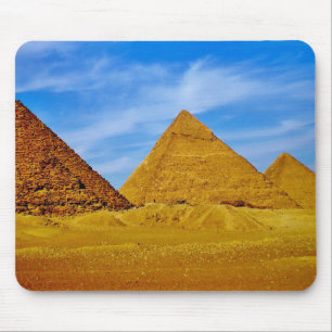 Giza Pyramids Mouse Pad