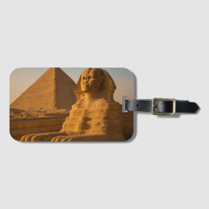 Giza Pyramids Sphinx Travel Bag Accessory Luggage Tag