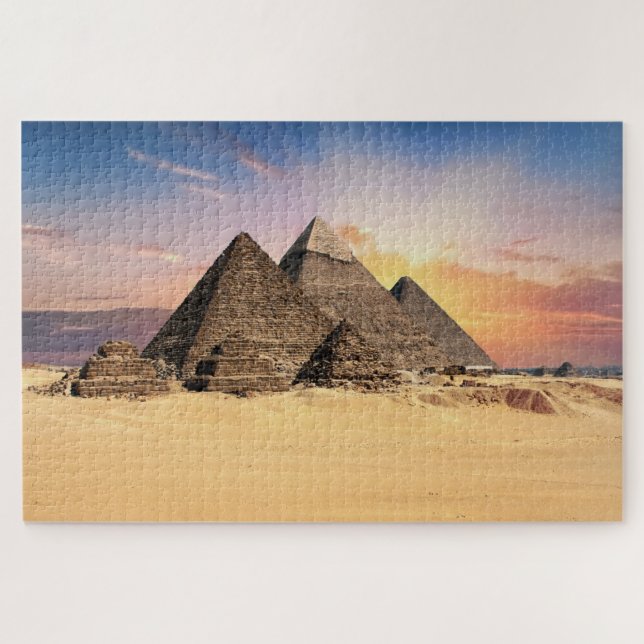 Giza's Ancient Pyramid Jigsaw Puzzle (Horizontal)