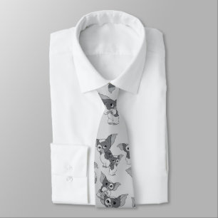 Gizmo   Black & White Pattern Tie