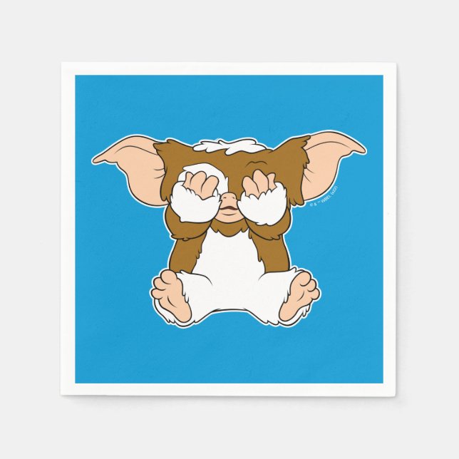 Gizmo | Cute Comic Character Napkin (Front)