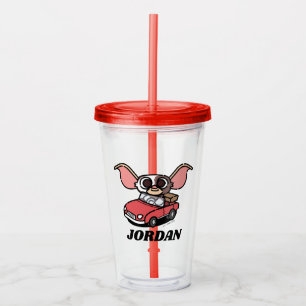 Gizmo   Cute Comic Driver   Add Your Name Acrylic Tumbler