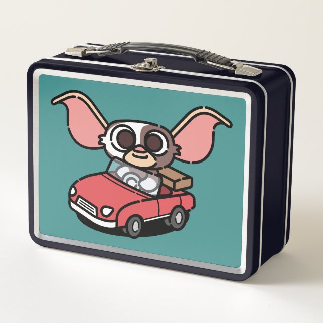 Gizmo | Cute Comic Driver Metal Lunch Box (Front)