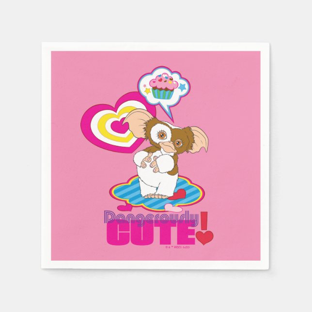 Gizmo | Dangerously Cute Napkin (Front)
