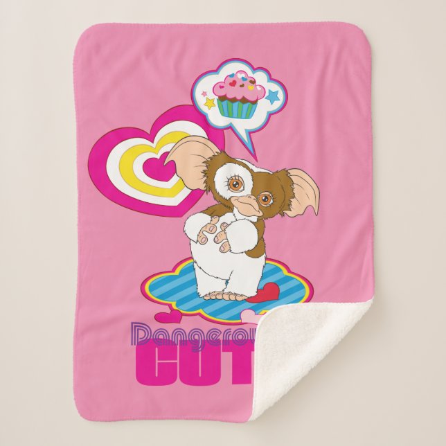 Gizmo | Dangerously Cute Sherpa Blanket (Front)