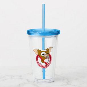 Gizmo   Do Not Feed After Midnight Acrylic Tumbler