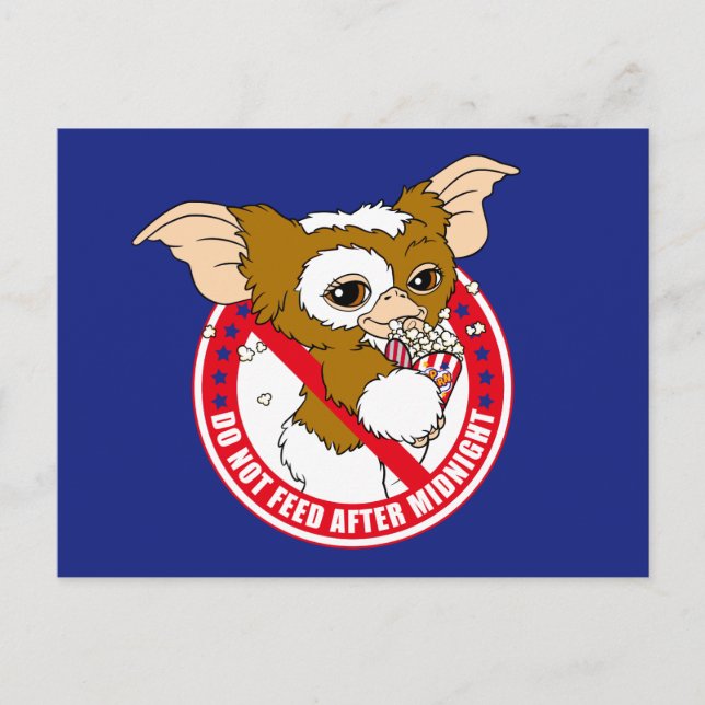 Gizmo | Do Not Feed After Midnight Postcard (Front)