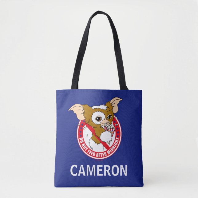 Gizmo | Do Not Feed After Midnight Tote Bag (Front)