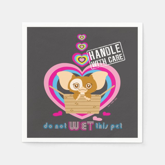 Gizmo | Do Not Wet This Pet Napkin (Front)