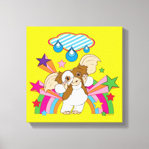 Gizmo Dreaming of Raindrops Canvas Print