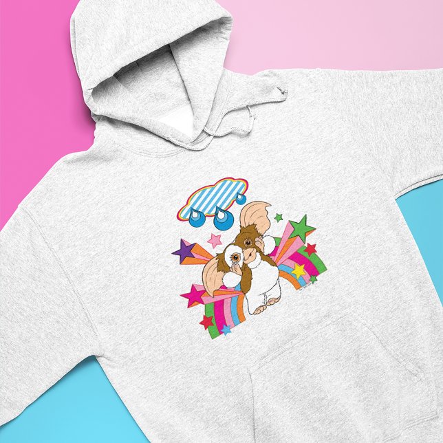Gizmo | Dreaming of Raindrops Hoodie (Hoodie on colorful background)