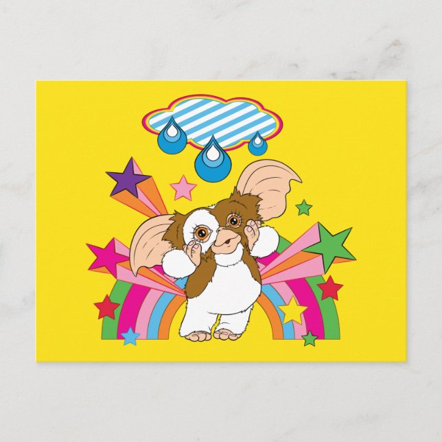 Gizmo | Dreaming of Raindrops Postcard (Front)