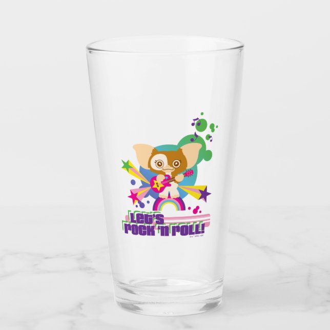 Gizmo | Let's Rock 'n Roll Glass (Front)