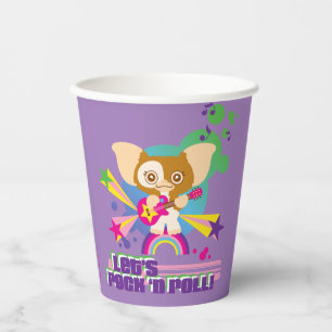 Gizmo Let's Rock 'n Roll Paper Cups