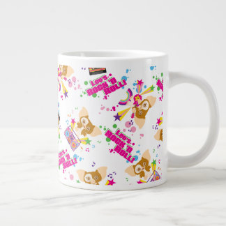 Gizmo | Let's Rock 'n Roll Pattern Large Coffee Mug