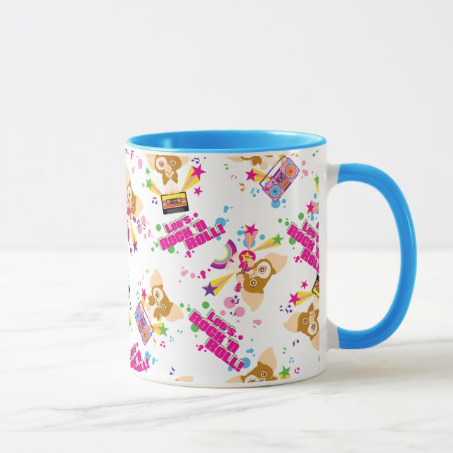 Gizmo | Let's Rock 'n Roll Pattern Mug (Right)
