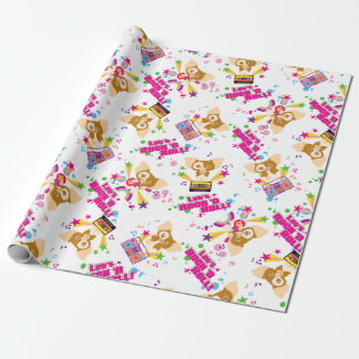 Gizmo | Let's Rock 'n Roll Pattern Wrapping Paper