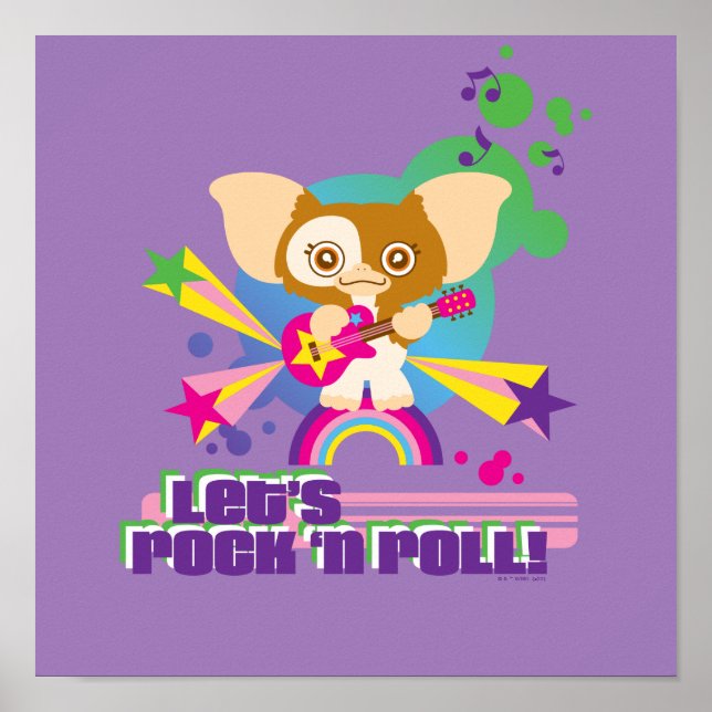 Gizmo | Let's Rock 'n Roll Poster (Front)