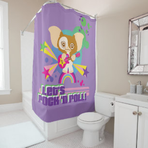 Gizmo   Let's Rock 'n Roll Shower Curtain