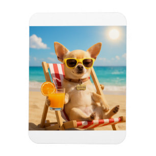Gizmo on vacation magnet