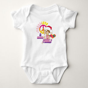Gizmo   Peace Love & Midnight Snacks Baby Bodysuit