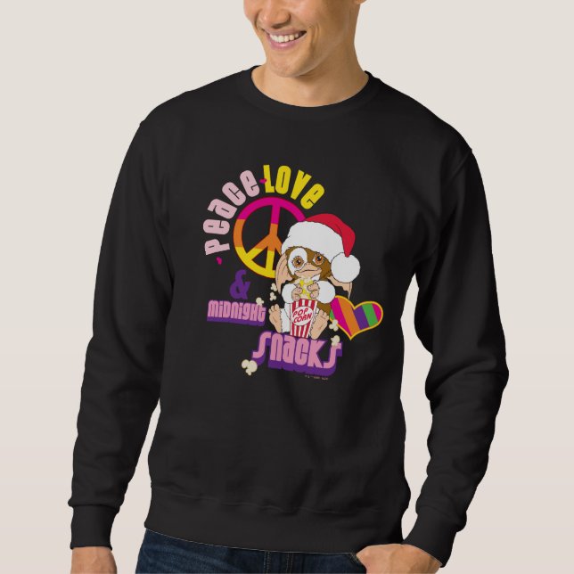 Gizmo | Peace Love & Midnight Snacks Sweatshirt (Front)