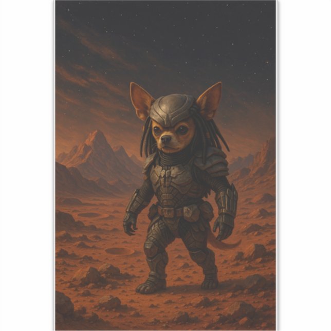 Gizmo the Predator on Mars (Front)