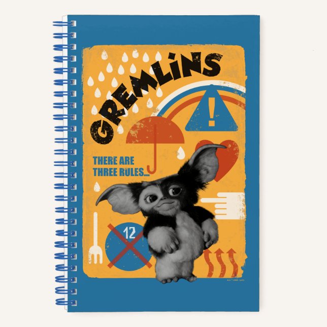 Gizmo | There Are Three Rules Notebook (Front)