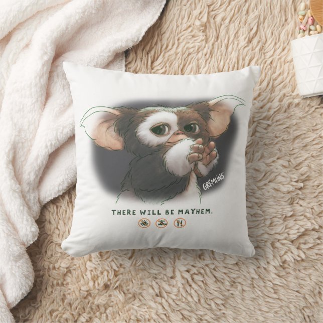 Gizmo There Will Be Mayhem Cushion (Blanket)
