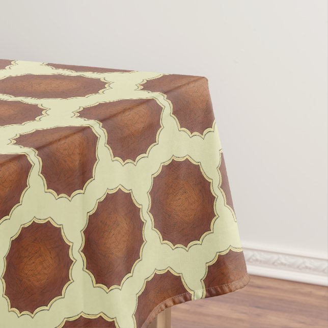 Gizzada Jamaican Caribbean Coconut Custard Tart Tablecloth (In Situ)