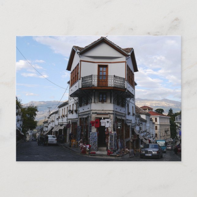 Gjirokaster Old Town, Albania Postcard (Front)