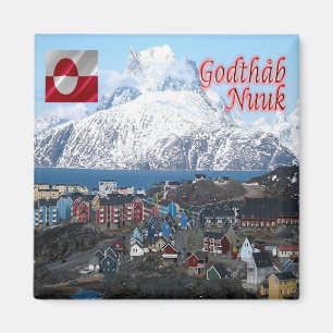 GL - Greenland - Nuuk City Magnet