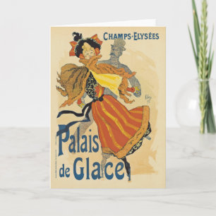 Glace note card palais