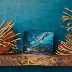 Glacial Cave   Vatnajoekull National Park, Iceland Plaque